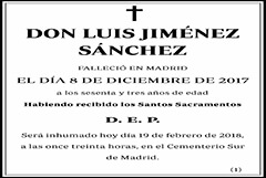 Luis Jiménez Sánchez